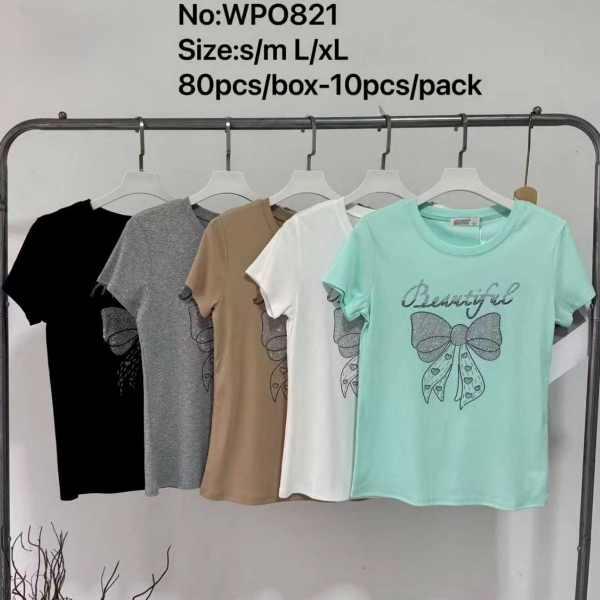 Bluzki damskie Roz S/M-L/XL, Mix Kolor Paczka 10 szt 1